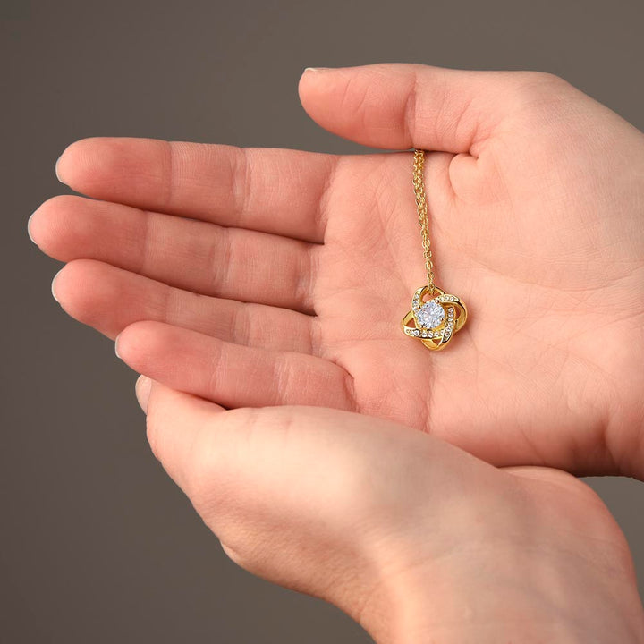 Happy Graduation | Best Wishes for the Future - Love Knot Necklace
