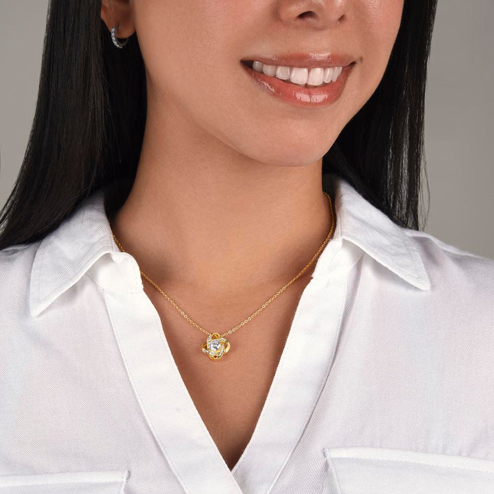 Happy Mother's Day | A mother's love is forever - Love Knot Necklace