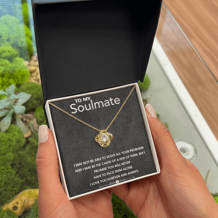 To My Friend | For My Soulmate - Love Knot Necklace