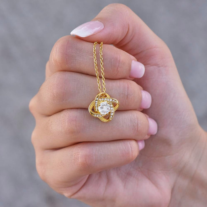 To My Sister | Finally Saying What Needs to Be Said - Love Knot Necklace
