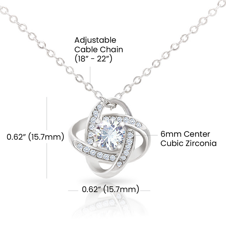 New Big Sister | You're the best friend I could have - Love Knot Necklace