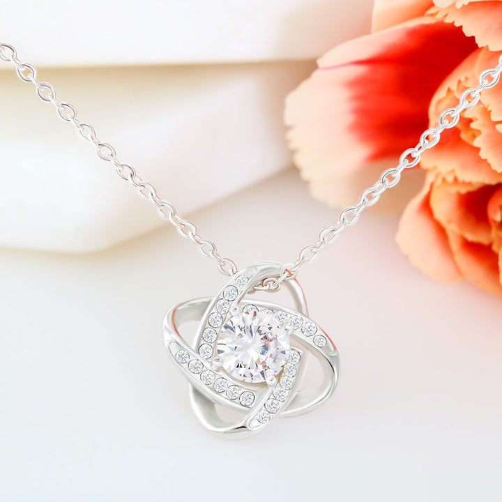 To My Sister | Thank you for being my role model - Love Knot Necklace