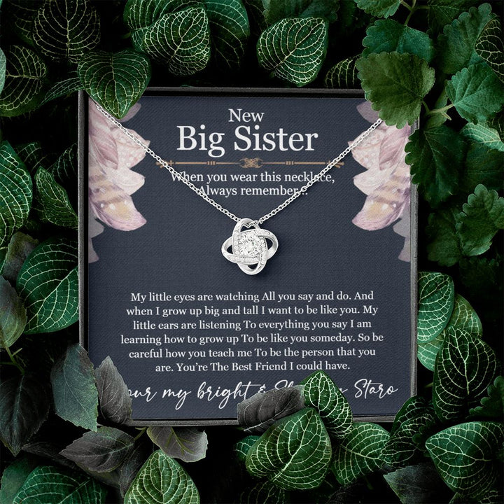 New Big Sister | You're the best friend I could have - Love Knot Necklace