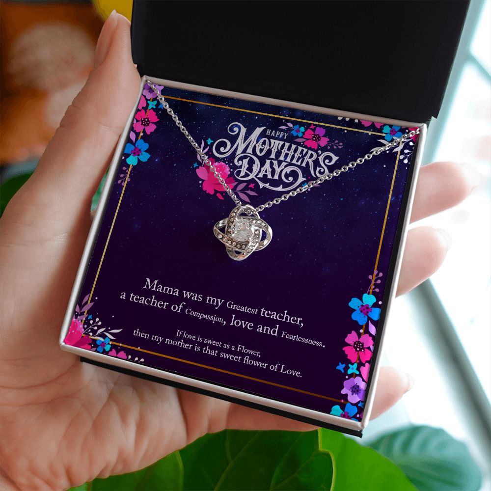 Happy Mother's Day | Mother's Fearless Love - Love Knot Necklace