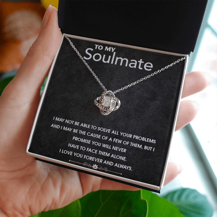 To My Friend | For My Soulmate - Love Knot Necklace