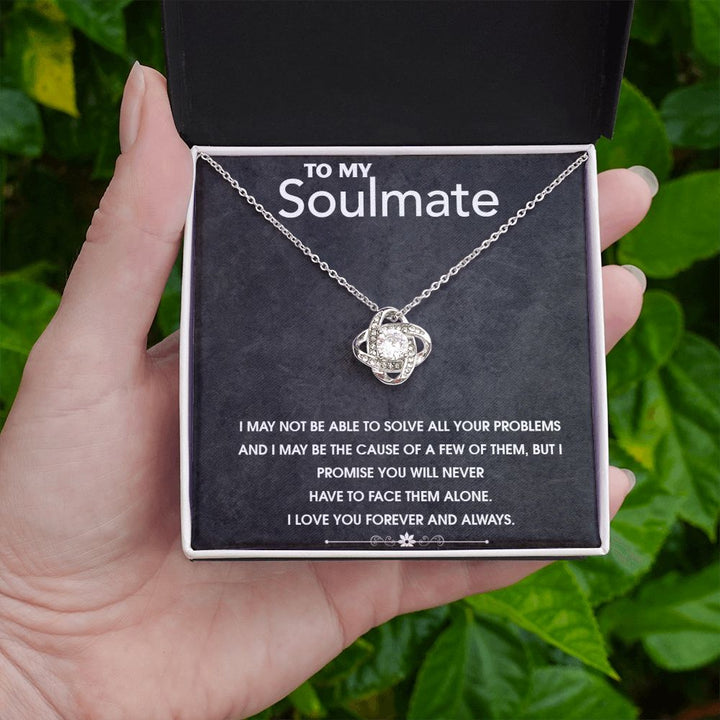 To My Friend | For My Soulmate - Love Knot Necklace