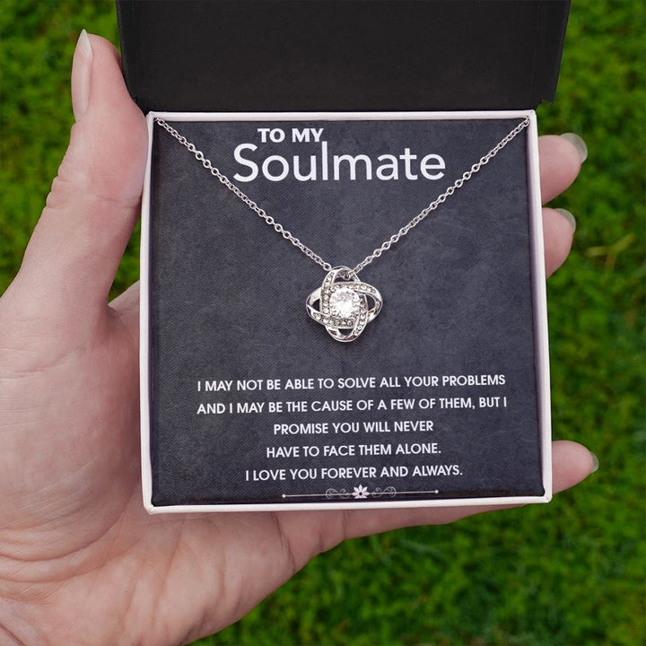 To My Friend | For My Soulmate - Love Knot Necklace