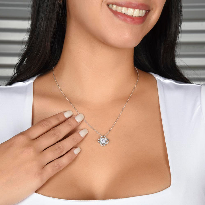 To My Daughter | Beyond Your Perception - Love Knot Necklace