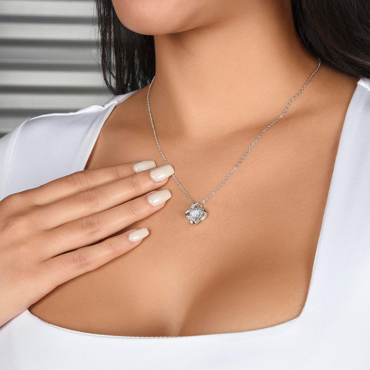 Happy Graduation | From Caps and Gowns to Success and Dreams - Love Knot Necklace