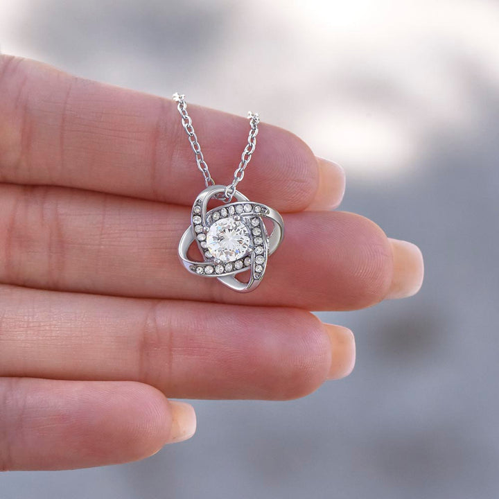 To My Sister | Finally Saying What Needs to Be Said - Love Knot Necklace