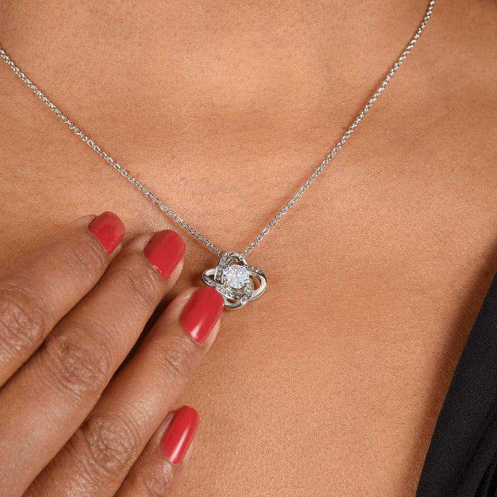 Happy Mother's Day | A mother's love is forever - Love Knot Necklace