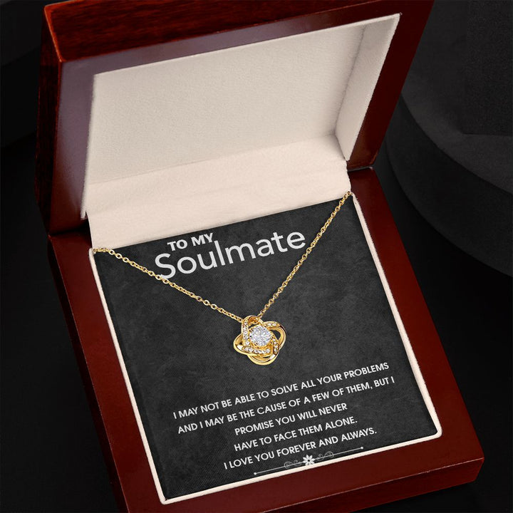 To My Friend | For My Soulmate - Love Knot Necklace