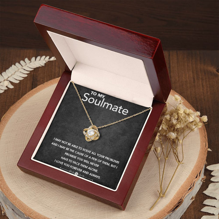 To My Friend | For My Soulmate - Love Knot Necklace