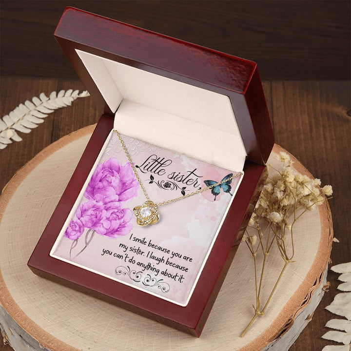 To My Sister | Celebrating Sisterhood - Love Knot Necklace