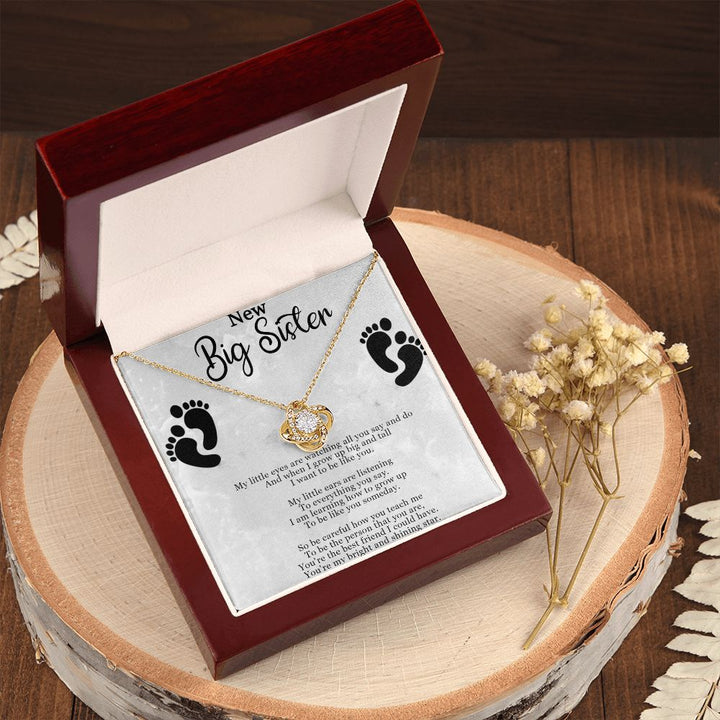 New Big Sister | I want to be like you - Love Knot Necklace