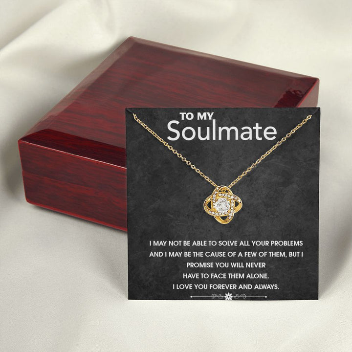 To My Friend | For My Soulmate - Love Knot Necklace