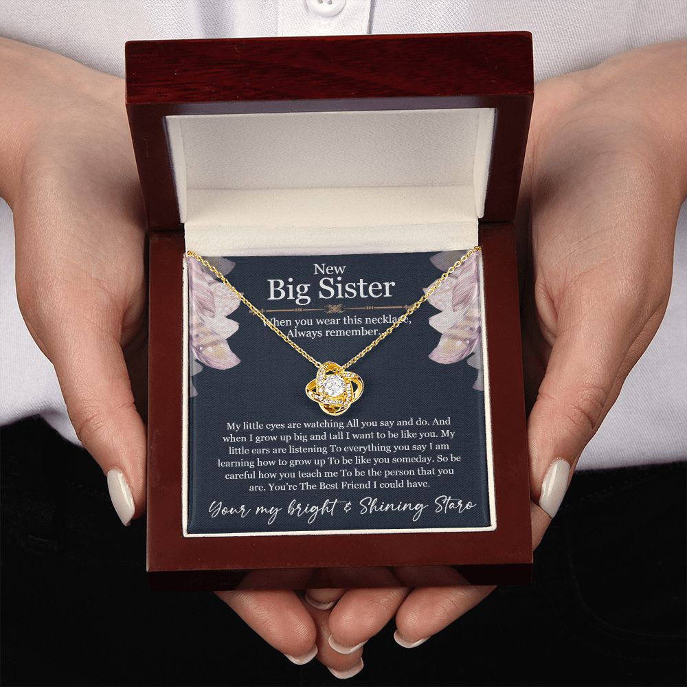 New Big Sister | You're the best friend I could have - Love Knot Necklace