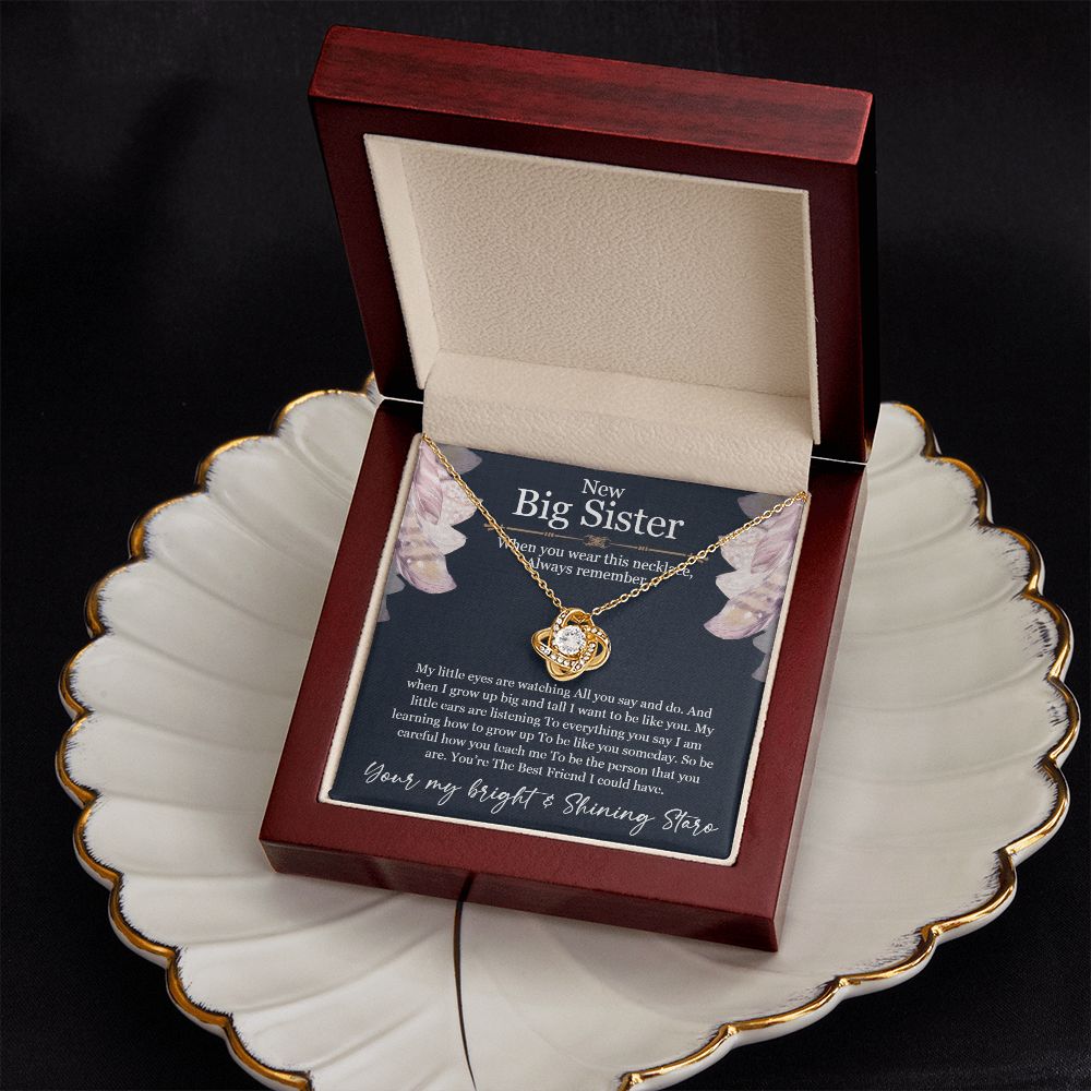 New Big Sister | You're the best friend I could have - Love Knot Necklace