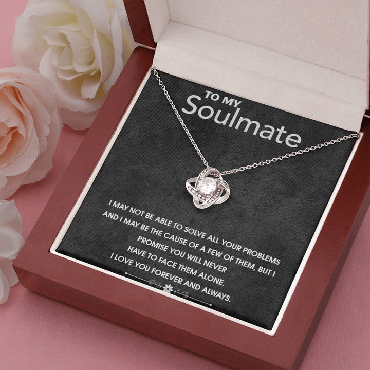 To My Friend | For My Soulmate - Love Knot Necklace