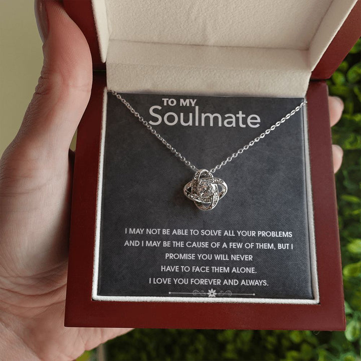 To My Friend | For My Soulmate - Love Knot Necklace