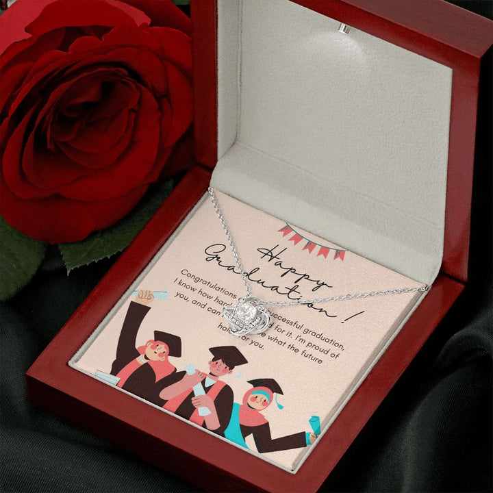 Happy Graduation | From Caps and Gowns to Success and Dreams - Love Knot Necklace