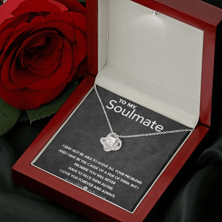To My Friend | For My Soulmate - Love Knot Necklace