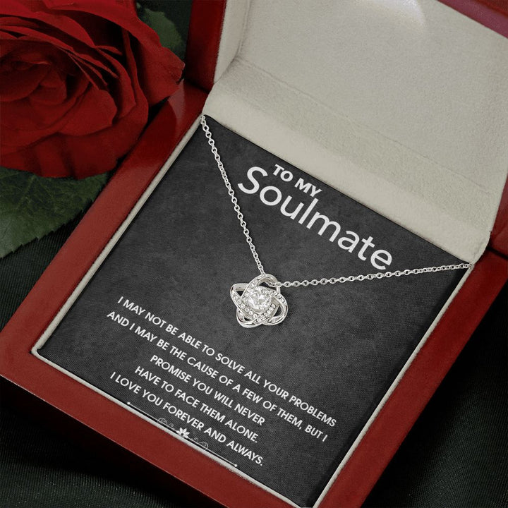 To My Friend | For My Soulmate - Love Knot Necklace