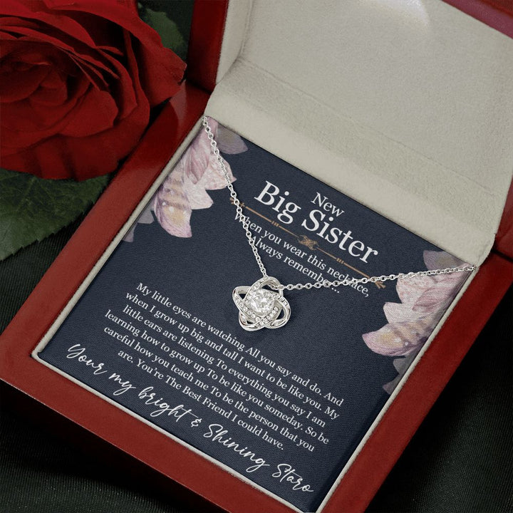 New Big Sister | You're the best friend I could have - Love Knot Necklace