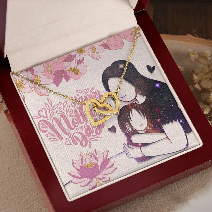 Happy Mother's Day | A mother's love knows no bounds - Interlocking Hearts Necklace