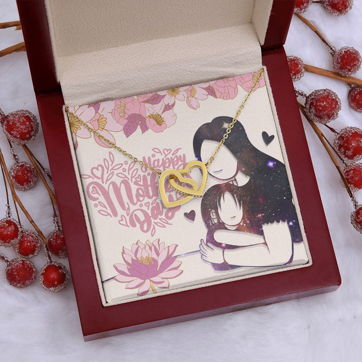 Happy Mother's Day | A mother's love knows no bounds - Interlocking Hearts Necklace