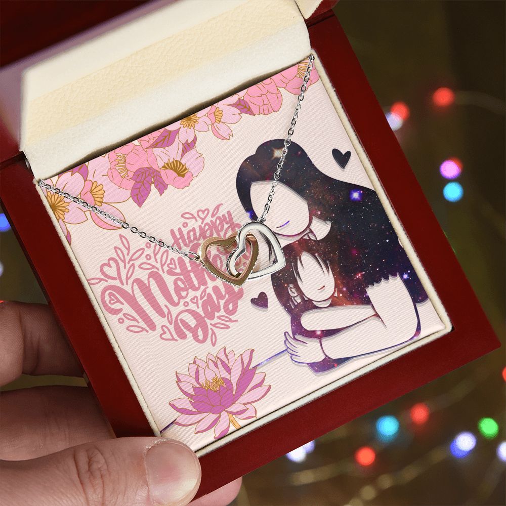 Happy Mother's Day | A mother's love knows no bounds - Interlocking Hearts Necklace