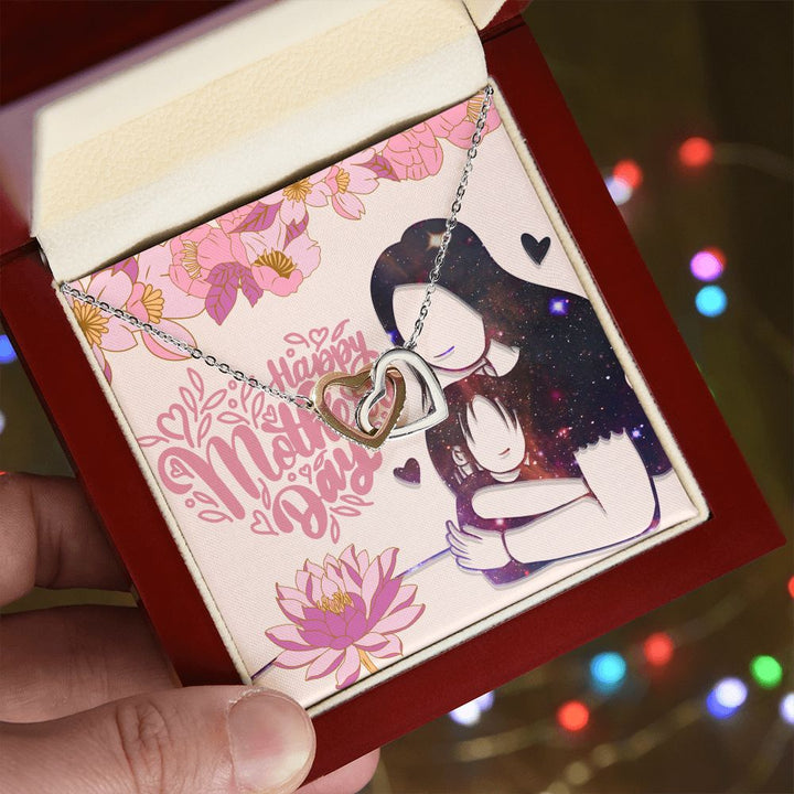 Happy Mother's Day | A mother's love knows no bounds - Interlocking Hearts Necklace