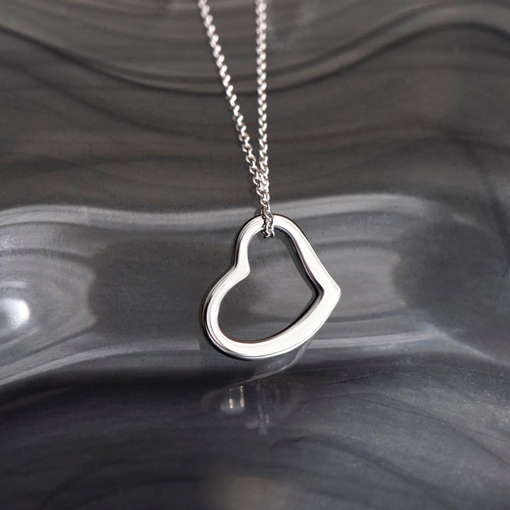 To My Daughter | Love That Surpasses Understanding - Delicate Heart Necklace