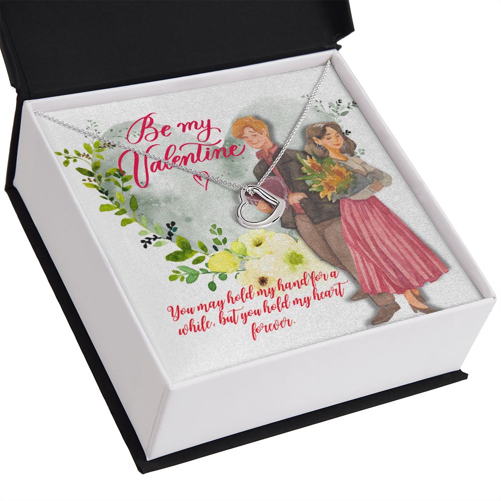 Be My Valentine | Forever and always - Delicate Heart Necklace