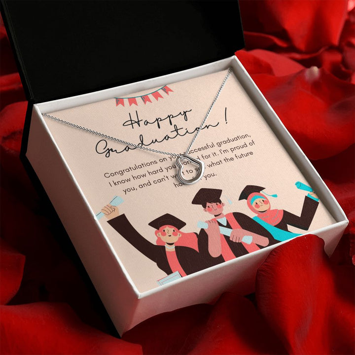 Happy Graduation | Congrats on Your Graduation: You Deserve It - Delicate Heart Necklace