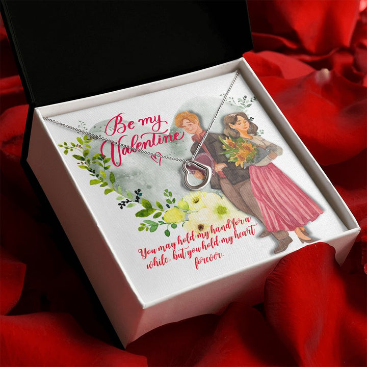 Be My Valentine | Forever and always - Delicate Heart Necklace