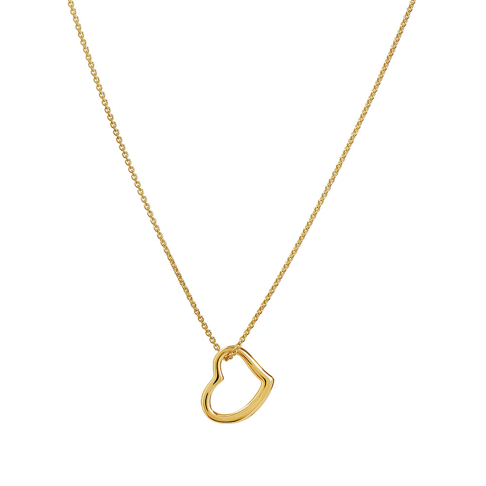 Valentine's Day | I Met, Love, Liked and Keeping You - Delicate Heart Necklace