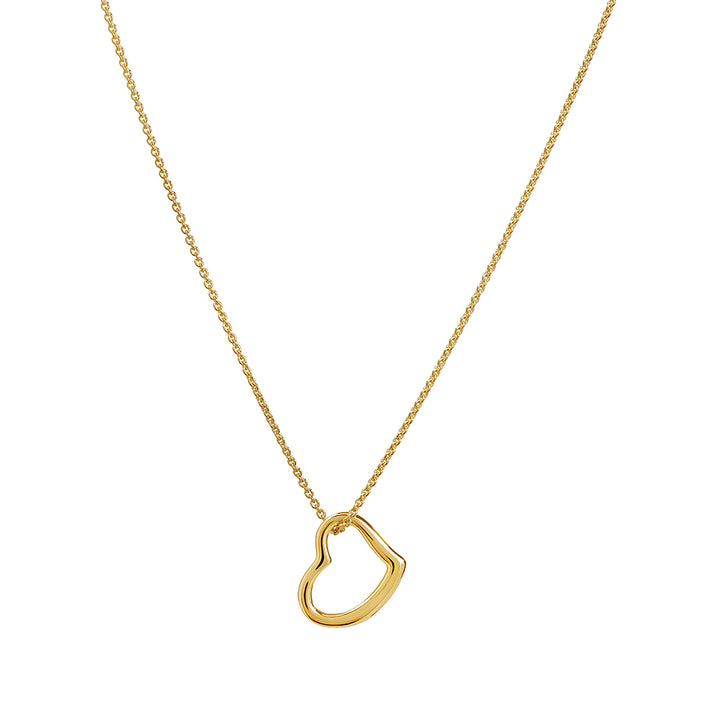 Valentine's Day | I Met, Love, Liked and Keeping You - Delicate Heart Necklace