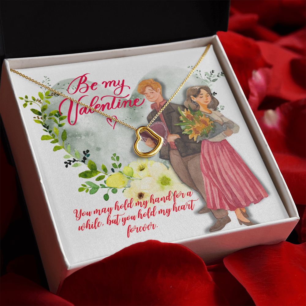 Be My Valentine | Forever and always - Delicate Heart Necklace