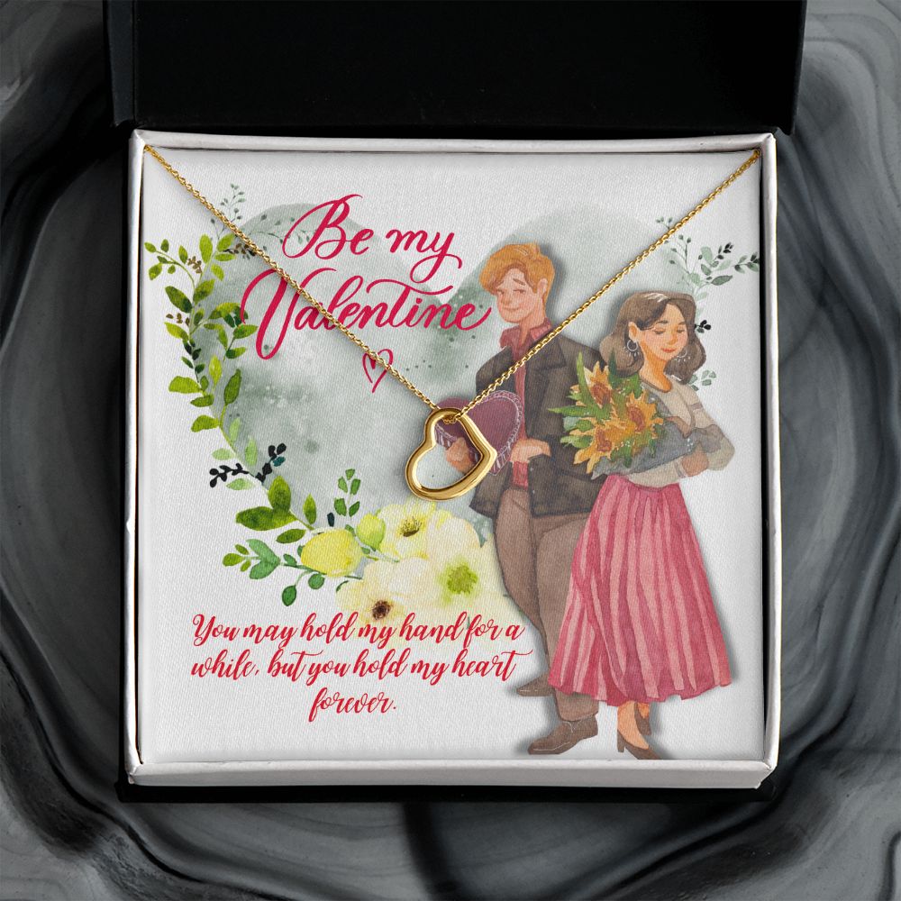 Be My Valentine | Forever and always - Delicate Heart Necklace