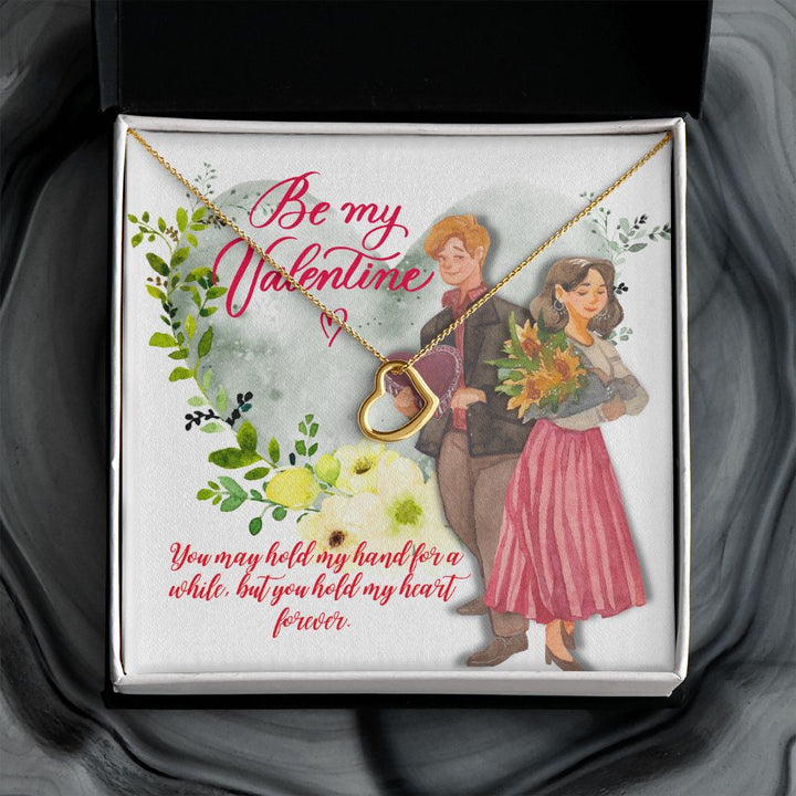 Be My Valentine | Forever and always - Delicate Heart Necklace