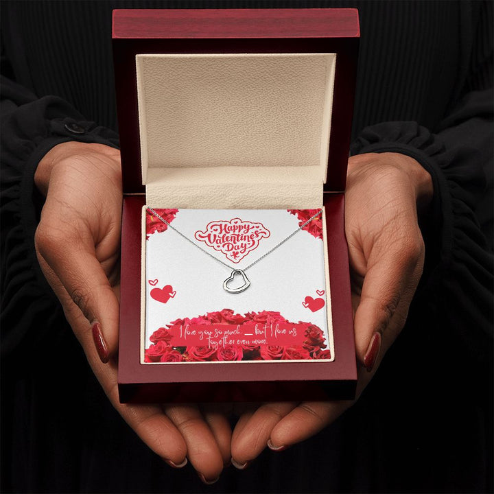 Happy Valentine's Day | Our Forever Love - Delicate Heart Necklace