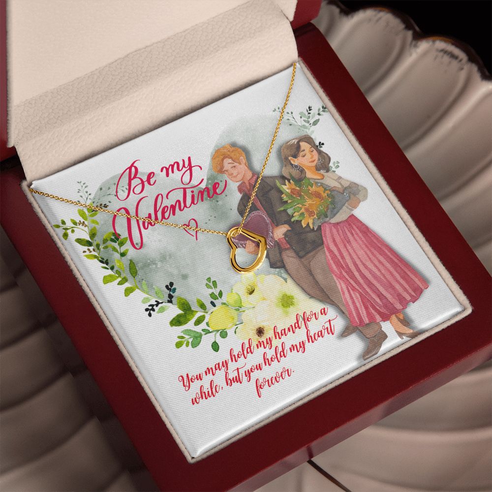 Be My Valentine | Forever and always - Delicate Heart Necklace
