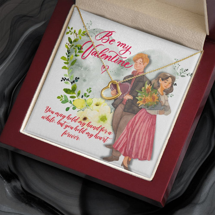 Be My Valentine | Forever and always - Delicate Heart Necklace