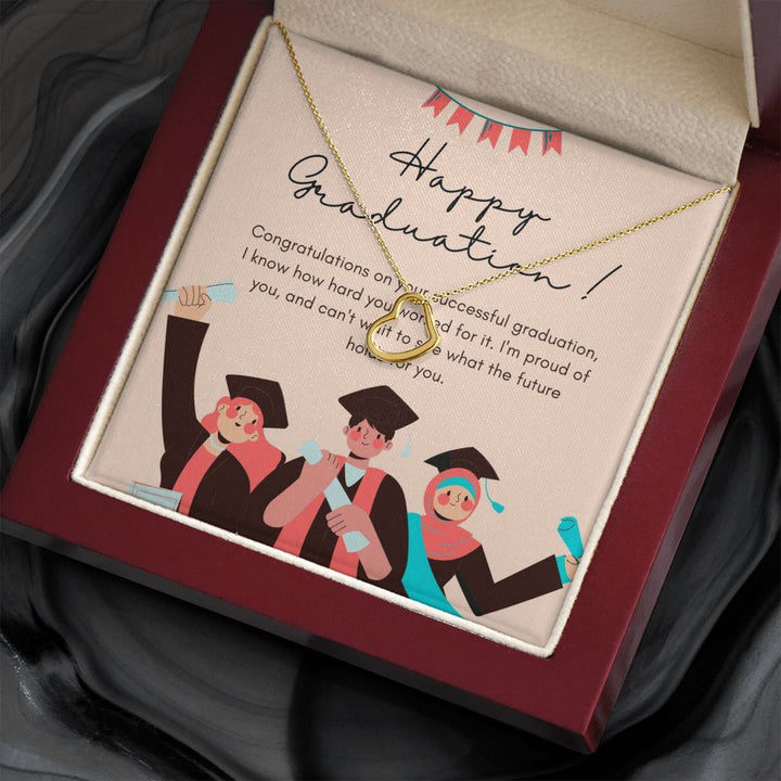 Happy Graduation | Congrats on Your Graduation: You Deserve It - Delicate Heart Necklace