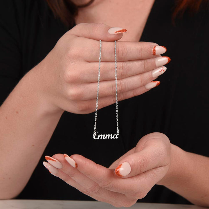 To My Beautiful Soulmate | The woman of my dreams - Personalized Name Necklace