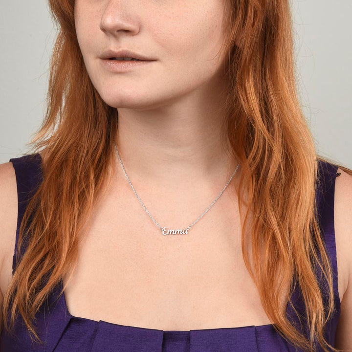 To My Girlfriend | You are perfect - Personalized Name Necklace