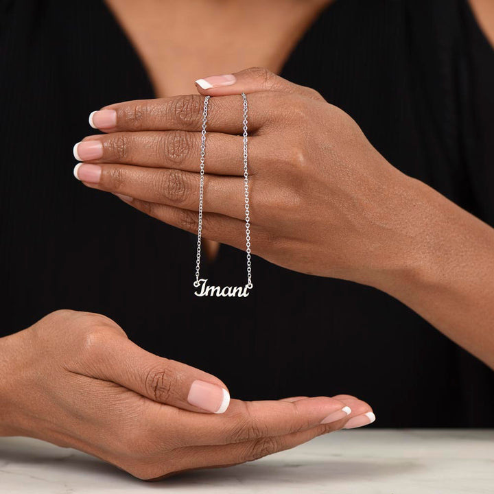 To My Everything | My Favorite name to see appear on my phone - Personalized Name Necklace