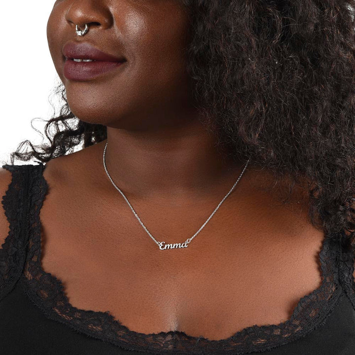 Happy Birthday | My Special Wish - Personalized Name Necklace