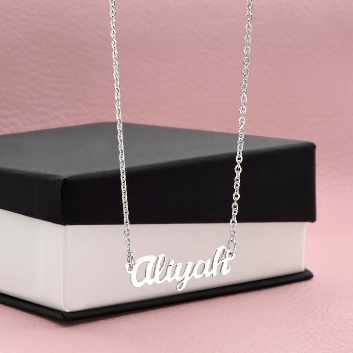For You | What is meant to be will always find its way - Personalized Name Necklace